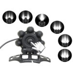 Επαναφορτιζόμενος φακός κεφαλής BAILONG 8LED - Image 2