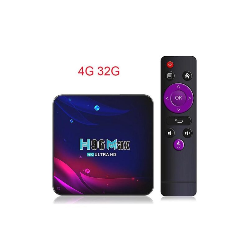 TV Box H96 Max V11, 4K, RK3318, 4/32GB, WiFi 2.4/5GHz, Android 11 - Image 3
