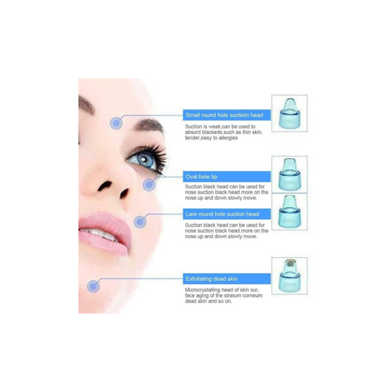 Eπαναστατική Συσκευή Καθαρισμού Προσώπου & Σμήγματος με Αναρρόφηση(ΔΩΡΟ ΟΙ ΜΠΑΤΑΡΙΕΣ) - Image 4