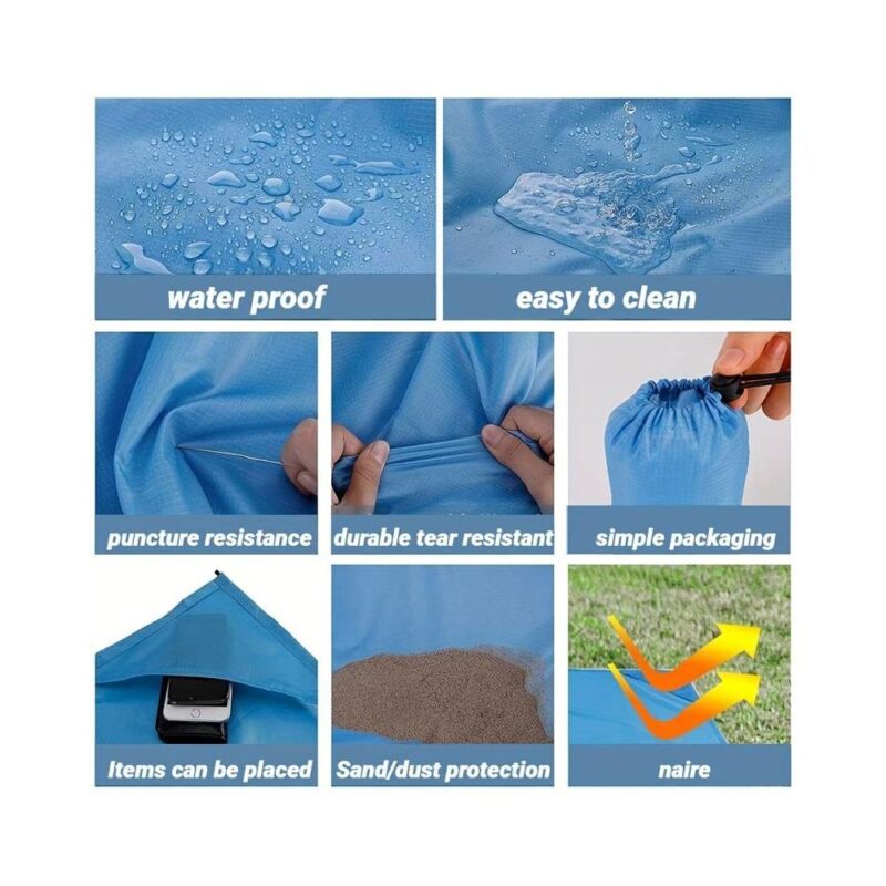 Αδιάβροχο χαλάκι για την παραλία, το κάμπινγκ, το πικνίκ - Image 3