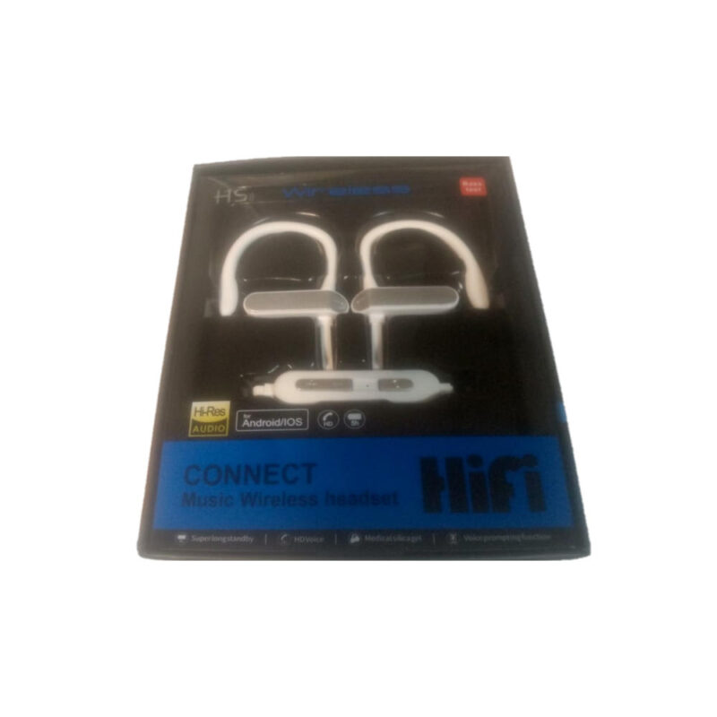 Ασύρματα Bluetooth ακουστικά Handsfree EZRA Λευκά