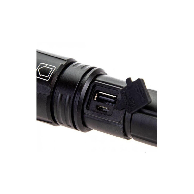 Επαναφορτιζόμενος Φακός από συμπαγές ισχυρό αλουμίνιο - Image 4