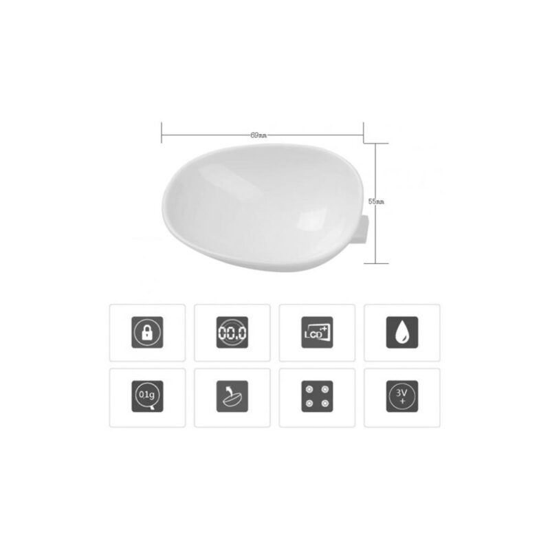 Ψηφιακή Ζυγαριά κουτάλι 500gr - Image 3