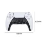Ασύρματο χειριστήριο P-4-PLUS T28 Wireless Bluetooth Controller για PS4/PS5/PC – Λευκό - Image 2