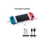 Ασύρματο Gamepad Για Android / IOS Blue-Red - Image 2