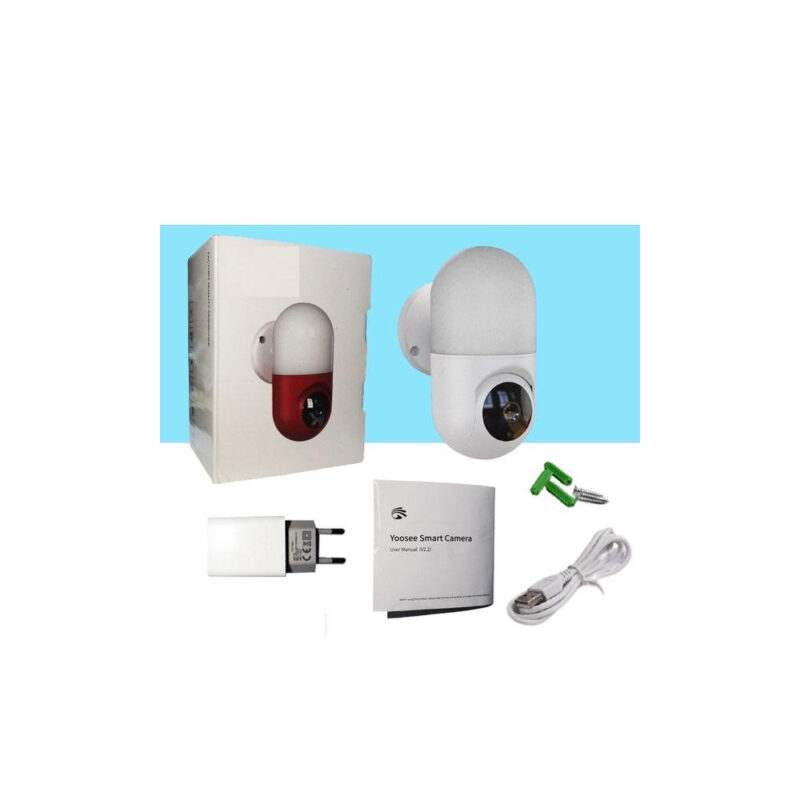 Κάμερα Φωτιστικό Παρακολούθησης 1080P HD WIFI, 5V κάμερα τοίχου CCTV