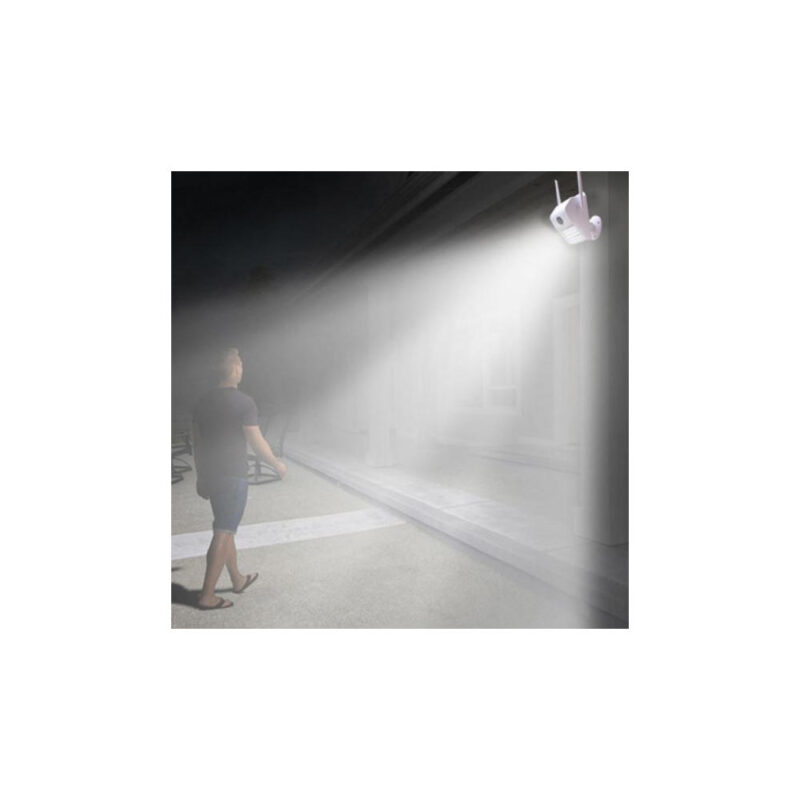 Εξωτερική Αδιάβροχη Ασύρματη Λάμπα Κάμερα Τοίχου - Image 4