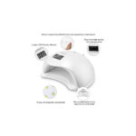 Τροχός νυχιών μεταβλητής ταχύτητας + Επαγγελματικό Φουρνάκι Νυχιών  LED UV - Image 15