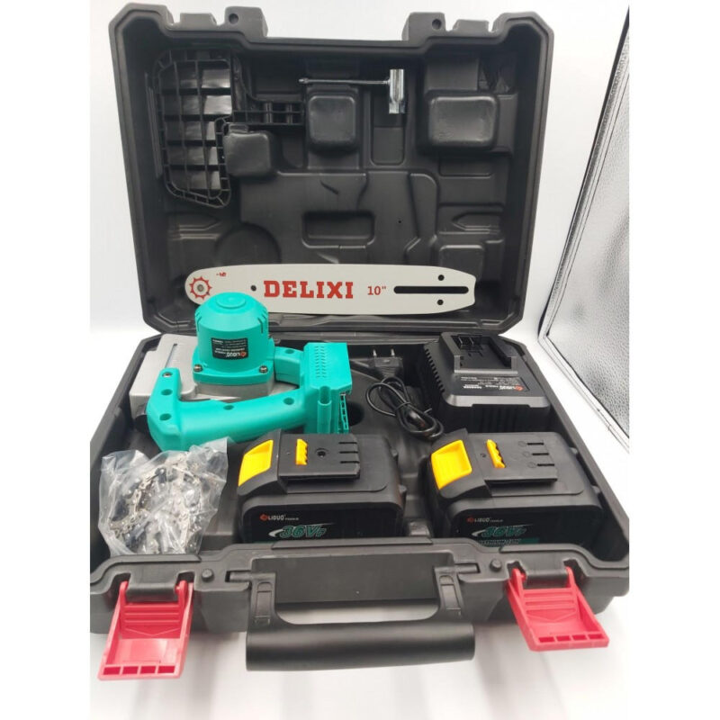 Αλυσοπρίονο Μπαταρίας Επαναφορτιζόμενο Με Λάμα 250mm - Image 3