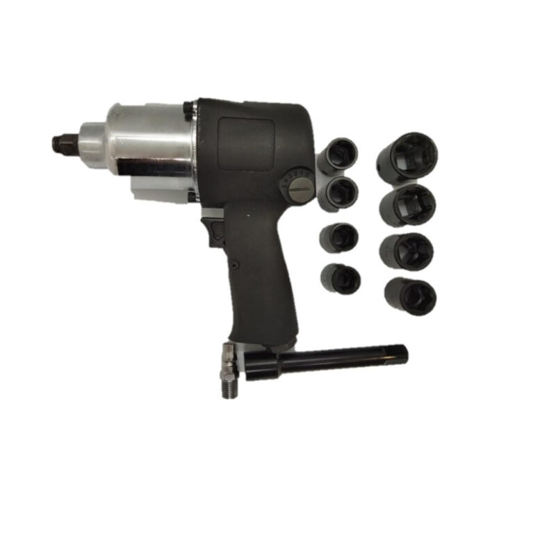 Αερόκλειδο 1/2" με μέγιστη ροπή 650 Ν.μ και 8 καρυδάκια