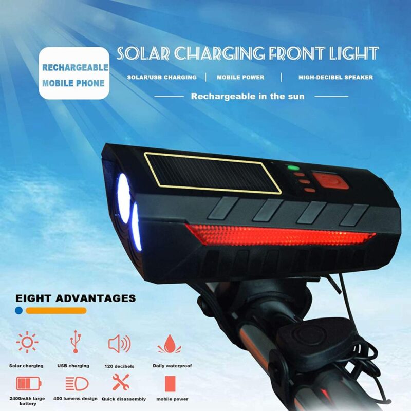 Επαναφορτιζόμενο φως ποδηλάτου