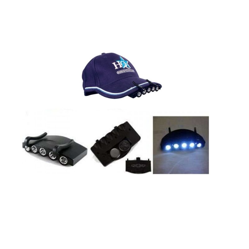 Φακός που εφαρμόζει σε καπέλο