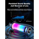 Ασύρματο φορητό ηχείο Bluetooth με υψηλά μπάσα και φως LED NL35 - Image 5