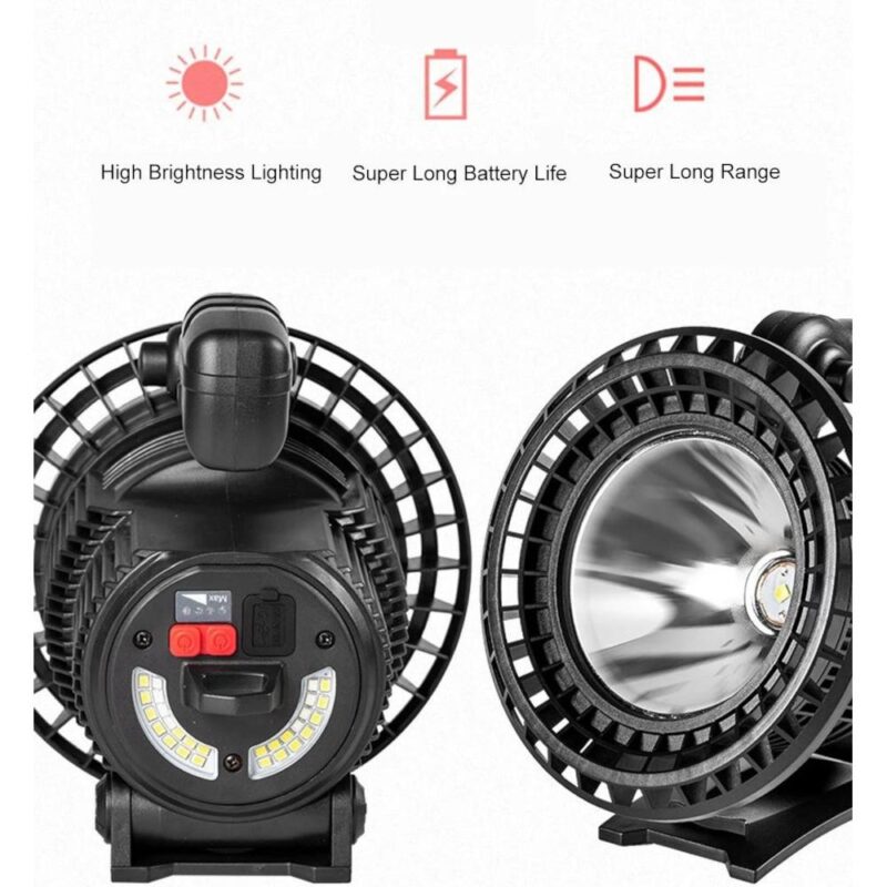 Πανίσχυρος Φακός Με Βάση Στήριξης 60°