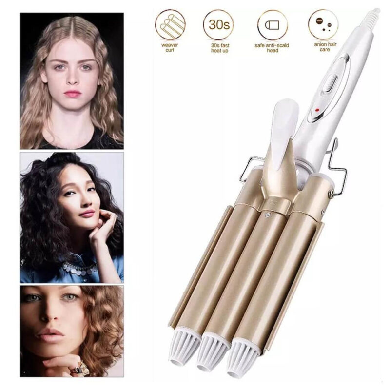 Τριπλό ηλεκτρικό ψαλίδι για κυματιστό Look