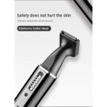 Επαναφορτιζόμενη Ξυριστική Μηχανή Trimmer Αυτιών Μύτης Φρυδιών 4 σε 1 KM-6630 - Image 2