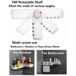 Περιστρεφόμενο ραφή μπάνιου 90°-180° (Άσπρο+Μαύρο) - Image 3