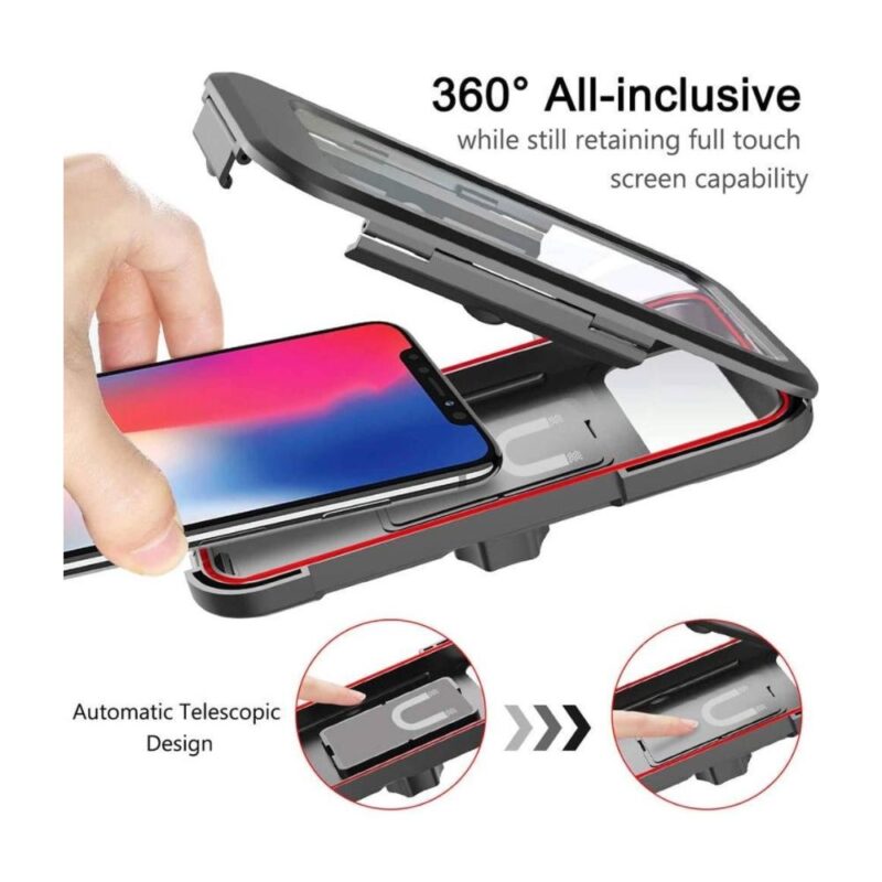 Βάση Αδιάβροχη Θήκη Κινητού για Ποδήλατο/Μηχανή 6.5” - Image 5