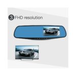 Καθρέφτης Κάμερα Αυτοκινήτου Με Κάμερα Οπισθοπορείας – 4.3″ Full HD 1080P - Image 4