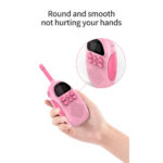 Σετ 2 Παιδικά Ασύρματα  Walkie Talkie με Φακό LED με VOX & 22 Κανάλια -Χρώματος Μπλε & Ροζ - Image 10
