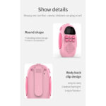 Σετ 2 Παιδικά Ασύρματα  Walkie Talkie με Φακό LED με VOX & 22 Κανάλια -Χρώματος Μπλε & Ροζ - Image 6