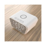 Ψηφιακό Ρολόι Επιτραπέζιο με Ξυπνητήρι Και Ασύρματη Φόρτιση