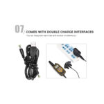 Αδιάβροχο επαναφορτιζόμενο ηλεκτρικό κολάρο εκπαίδευσης σκύλων με τηλεχειριστήριο 800m - Image 8