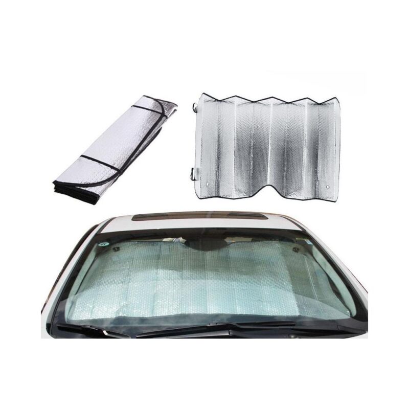 Ηλιοπροστασία Παρμπρίζ Εσωτερική Διπλής Όψης Αυτοκινήτου Σε Δύο Μεγέθη