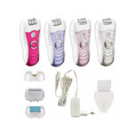 Γυναικεία Επαναφορτιζόμενη Αποτριχωτική και Ξυριστική Μηχανή KM-3012 - Image 9