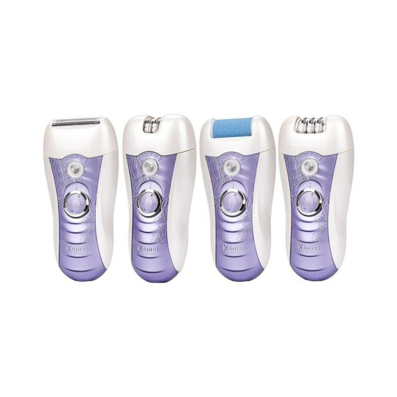 Γυναικεία Επαναφορτιζόμενη Αποτριχωτική και Ξυριστική Μηχανή KM-3012