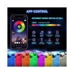 Σύστημα εσωτερικού φωτισμού αυτοκινήτου RGB με εφαρμογή - Image 3