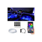 Σύστημα εσωτερικού φωτισμού αυτοκινήτου RGB με εφαρμογή