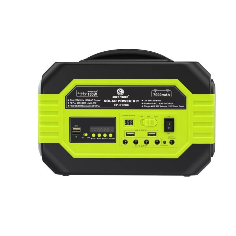 Ηλιακό Επαναφορτιζόμενο Κίτ Έκτακτης Ανάγκης Και Inverter 220V - Image 8