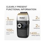 Ξυριστική μηχανή προσώπου επαναφορτιζόμενη Black - Image 4