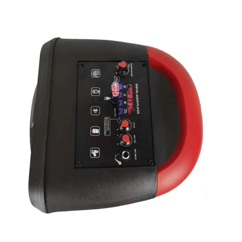 Φορητό bluetooth ηχείο bubwoofer με μικρόφωνο και τηλεχειριστήριο - Image 5