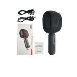 Ασύρματο μικρόφωνο karaoke σε μαύρο χρώμα KMC500 - Image 3