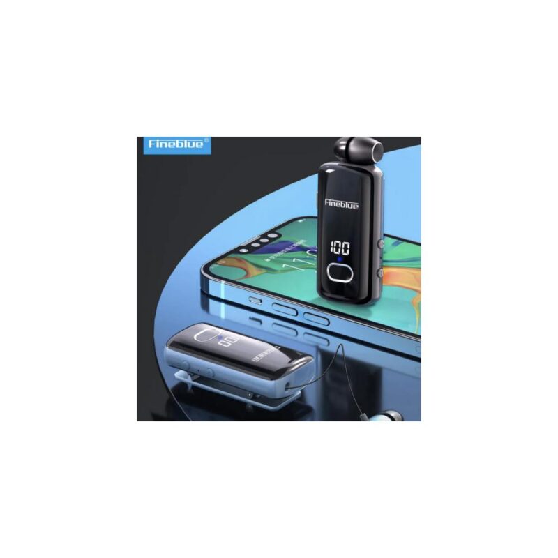 Bluetooth handsfree ακουστικό Μαύρο - Image 3