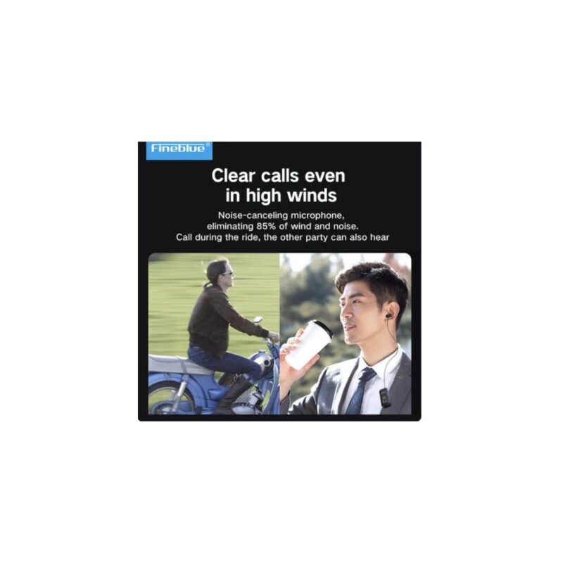 Bluetooth handsfree ακουστικό Μαύρο - Image 4