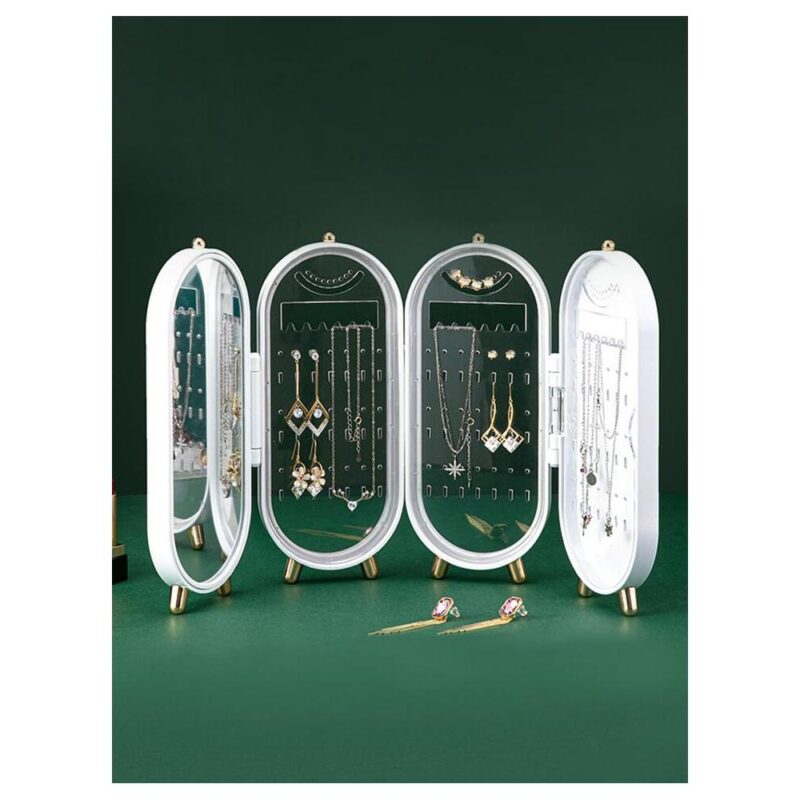 Folding screen jewelry box (4)