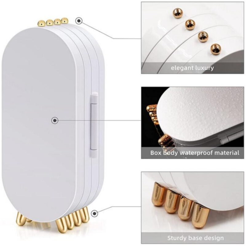 Folding screen jewelry box