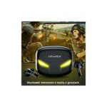 Gaming earbuds 360° με smart touch in ear -Μαύρα - Image 2