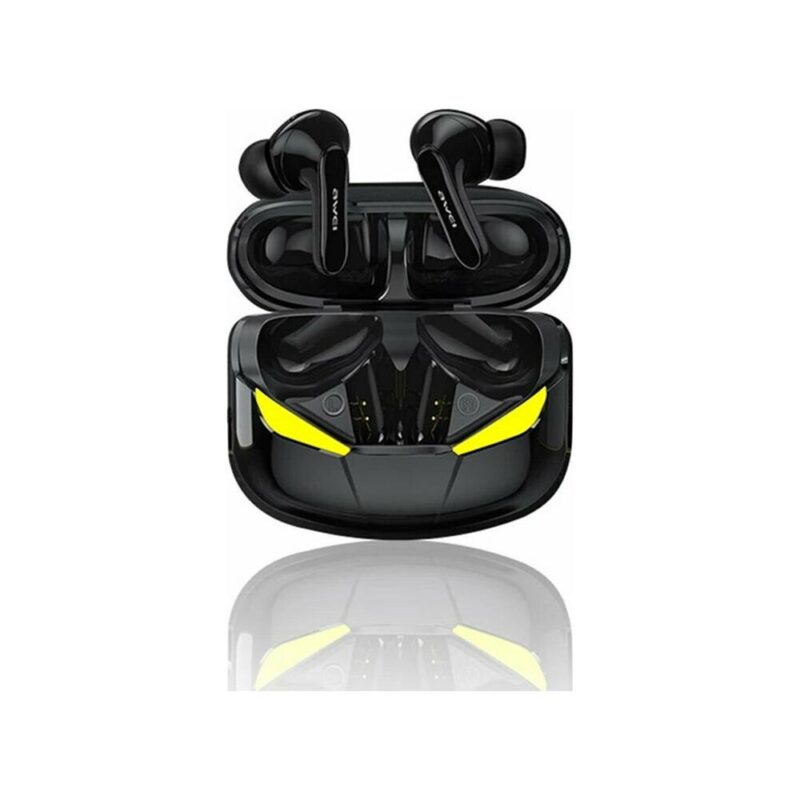 Gaming earbuds 360° με smart touch in ear -Μαύρα