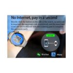 Smartwatch με οθόνη 1.55inch amoled και ελληνικό μενού (Μαύρο) - Image 3