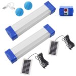 Led επαναφορτιζόμενα γραμμικά φωτιστικά με ηλιακό πάνελ-17cm(2 τμχ) - Image 3