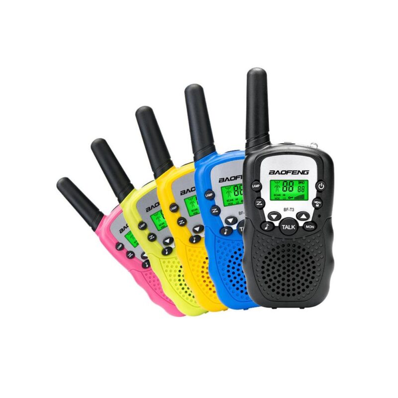 Σετ 2τμχ walkie talkie με εύρος απόστασης 3-5 χιλιομέτρων