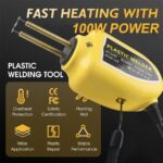 Επαγγελματικό εργαλείο  συγκόλλησης πλαστικών τσέπης 100W - Image 2