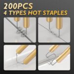 Επαγγελματικό εργαλείο  συγκόλλησης πλαστικών τσέπης 100W - Image 4