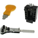 Σετ εργαλείων για επισκευή ρολογιών σε υφασμάτινη θήκη. - Image 2