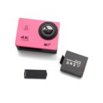 Sport action camera 4K ultra HD-Pink - Image 2