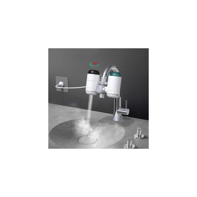 Ηλεκτρικός ταχυθερμαντήρας βρύσης με φίλτρο καθαρισμού 2 σε 1 - Image 3